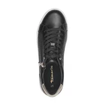 Tamaris cipő BLACK/GOLD