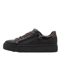 Tamaris cipő BLACK/LEOPARD