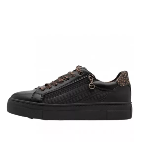 Tamaris cipő BLACK/LEOPARD Tamaris cipő BLACK/LEOPARD