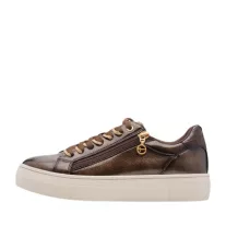 Tamaris cipő BROWN PATENT