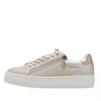 Tamaris cipő IVORY/GOLD