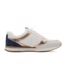 Tamaris cipő WHITE COMB