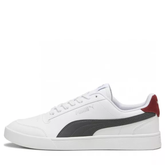 Puma cipő SHUFFLE WHITE-SHADOW GRAY Puma cipő SHUFFLE WHITE-SHADOW GRAY