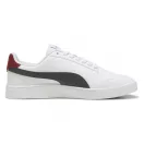 Puma cipő SHUFFLE WHITE-SHADOW GRAY Puma cipő SHUFFLE WHITE-SHADOW GRAY