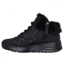 Skechers bakancs UNO LITE - COZY LEOPARD 
