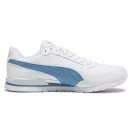 Puma cipő ST RUNNER V3 L WHITE-ZEN BLUE- SILVER Puma cipő ST RUNNER V3 L WHITE-ZEN BLUE- SILVER