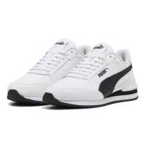 Puma cipő ST RUNNER V4 L JR WHITE-BLACK