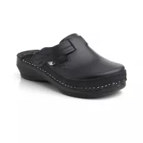 Batz papucs FLOWER FEKETE