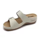 908 LEON Comfort női bőr papucs