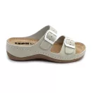 908 LEON Comfort női bőr papucs