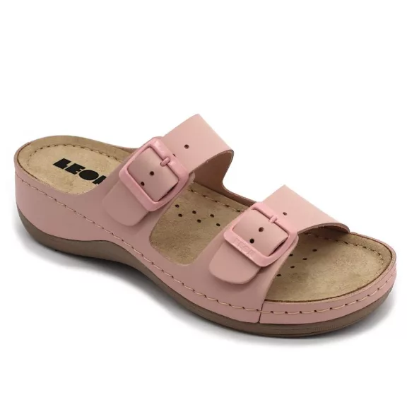 908 LEON Comfort női bőr papucs 908 LEON Comfort női bőr papucs