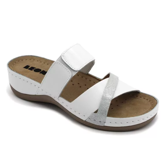 909 LEON Comfort női bőr papucs 909 LEON Comfort női bőr papucs