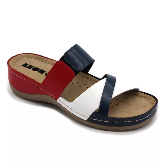 909 LEON Comfort női bőr papucs 909 LEON Comfort női bőr papucs