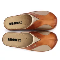 912 LEON Comfort női bőr klumpa