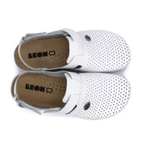 951 LEON Comfort női bőr szandál