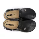 951 LEON Comfort női bőr szandál