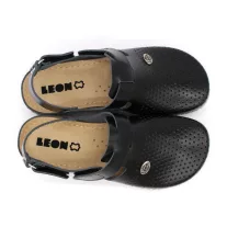 951 LEON Comfort női bőr szandál
