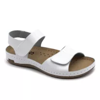 963 LEON Comfort női bőr szandál