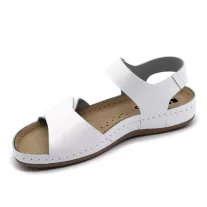 963 LEON Comfort női bőr szandál