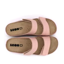 907 LEON Comfort női bőr papucs