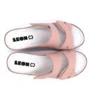 1004 LEON Comfort női bőr papucs