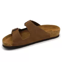 4010 LEON Comfort női bőr papucs