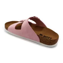 4010 LEON Comfort női bőr papucs