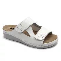 5010 LEON Comfort női bőr papucs