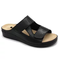 5010 LEON Comfort női bőr papucs