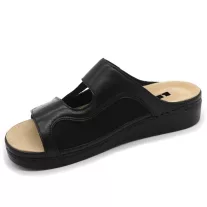 5010 LEON Comfort női bőr papucs