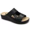 5010 LEON Comfort női bőr papucs