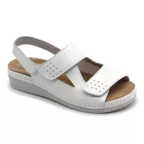 5020 LEON Comfort női bőr szandál