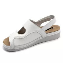 5020 LEON Comfort női bőr szandál