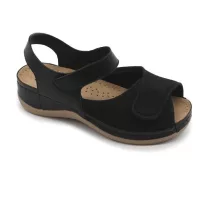 934 LEON Comfort női bőr szandál