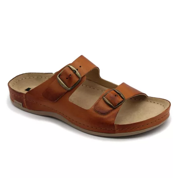 703 LEON Comfort férfi bőr papucs 703 LEON Comfort férfi bőr papucs