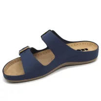955 LEON Comfort női bőr papucs