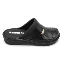 V262 LEON Comfort női bőr klumpa