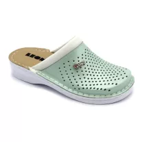 V262 LEON Comfort női bőr klumpa