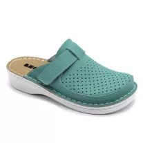 V263 LEON Comfort női bőr klumpa