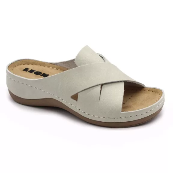 932 LEON Comfort női bőr papucs 932 LEON Comfort női bőr papucs