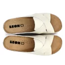 932 LEON Comfort női bőr papucs