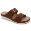 5012 LEON Comfort női bőr papucs