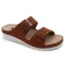 5012 LEON Comfort női bőr papucs