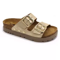 6010 LEON Comfort női bőr papucs