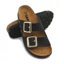 6010 LEON Comfort női bőr papucs