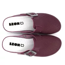 1100 LEON Comfort női bőr klumpa