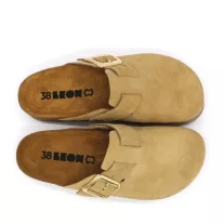 6006 LEON Comfort női bőr klumpa