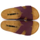 4054 LEON Comfort női bőr papucs