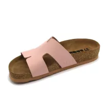 4054 LEON Comfort női bőr papucs
