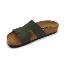 4054 LEON Comfort női bőr papucs